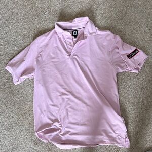 FootJoy Light Pink Men's Polo Shirt